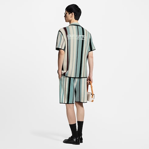 ストライプ クロシェショーツ メンズ ウェア(洋服) (製品ズーム)