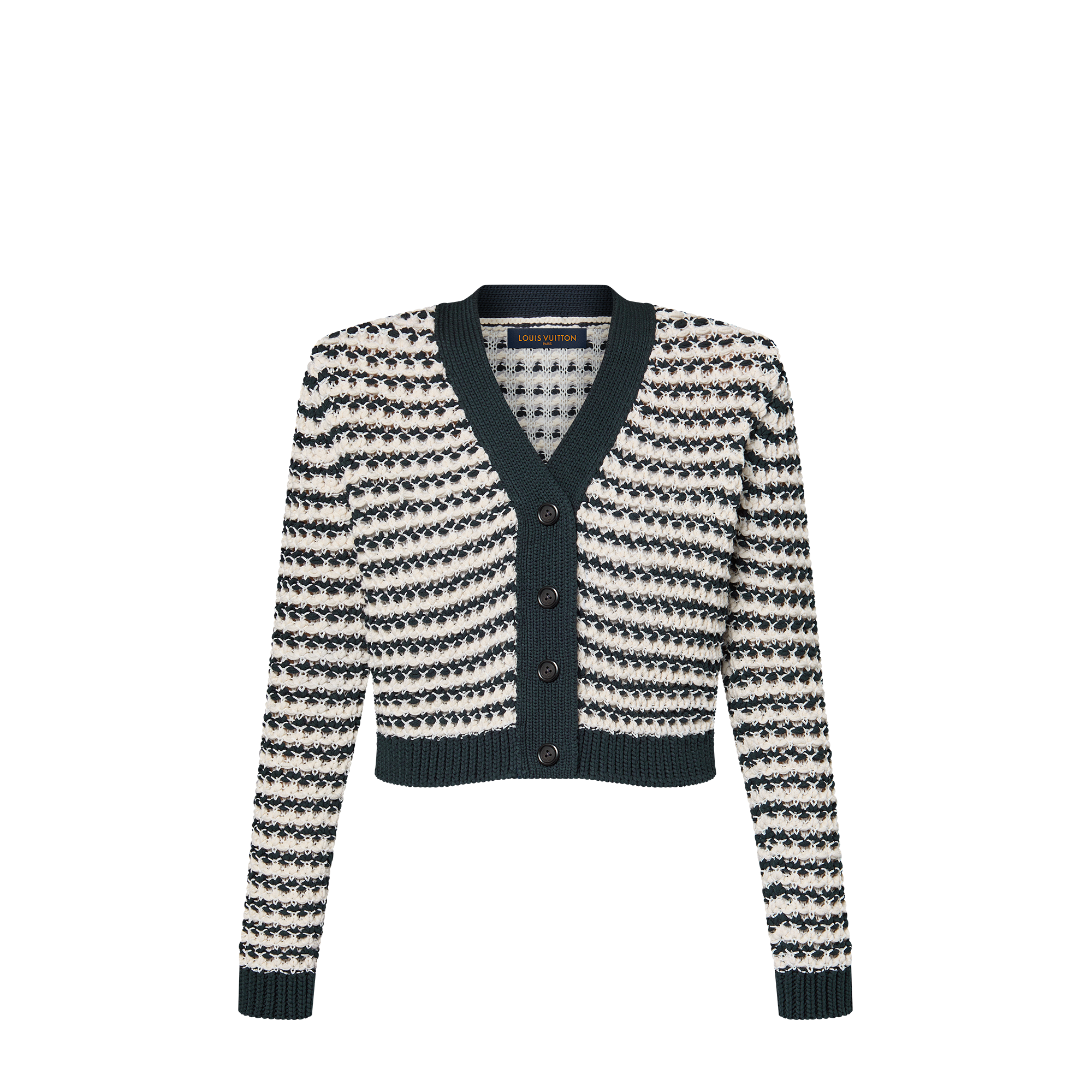 ルイヴィトン LOUIS VUITTON トップス ブラック カーディガン レーヨン 