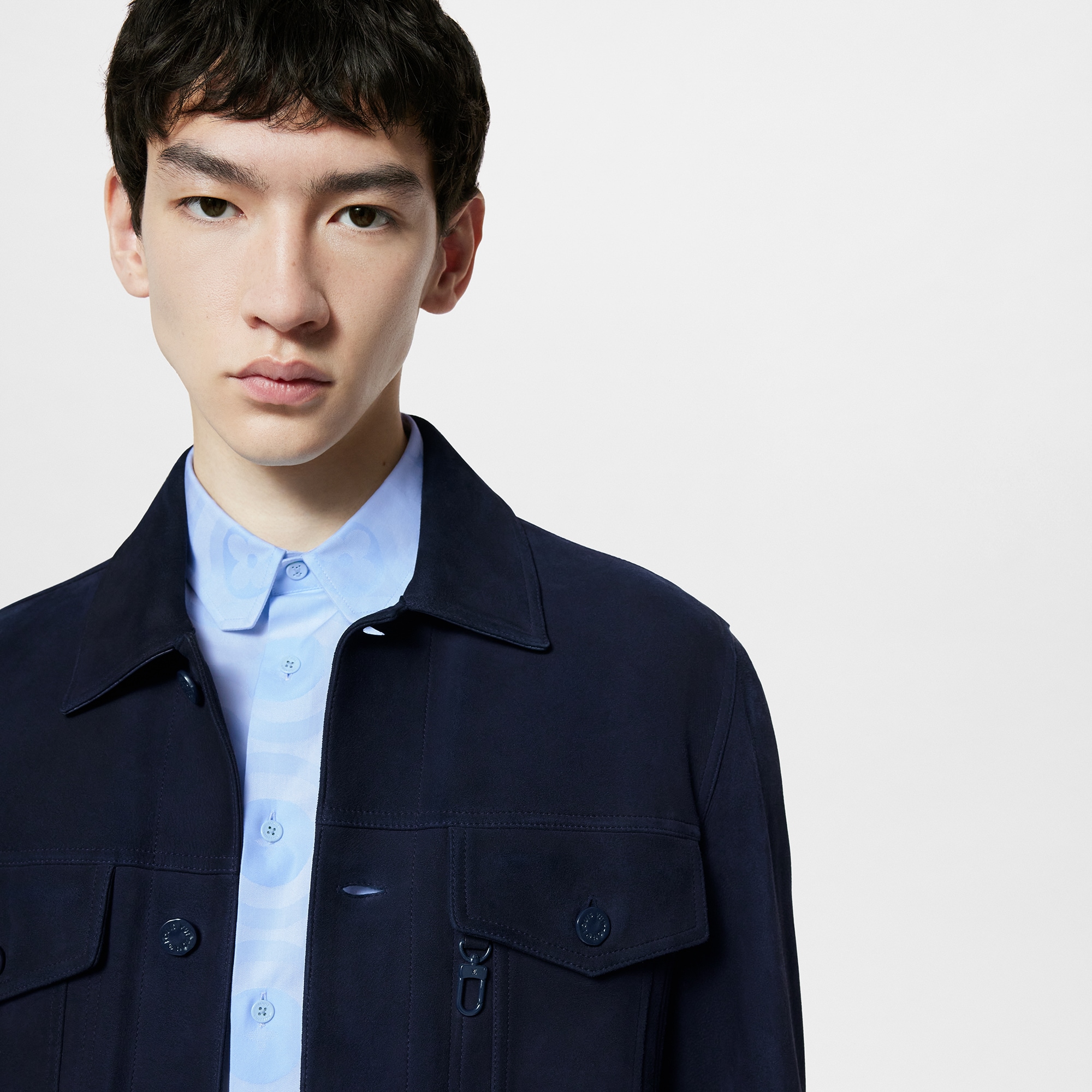 スエードデニムジャケット  メンズ ウェア(洋服) (製品ズーム)