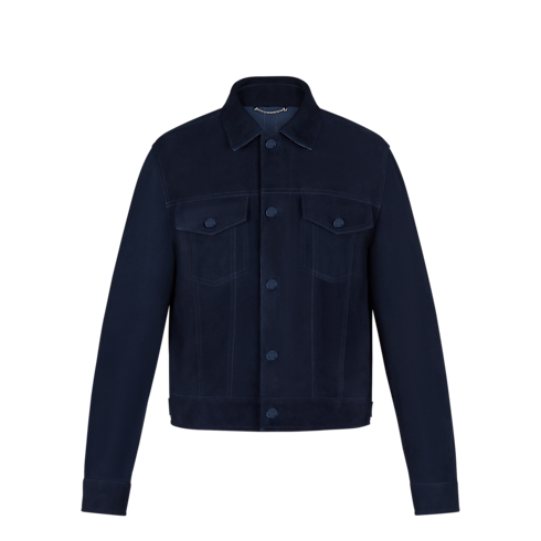 スエード デニムジャケット メンズ ウェア(洋服) (製品ズーム)