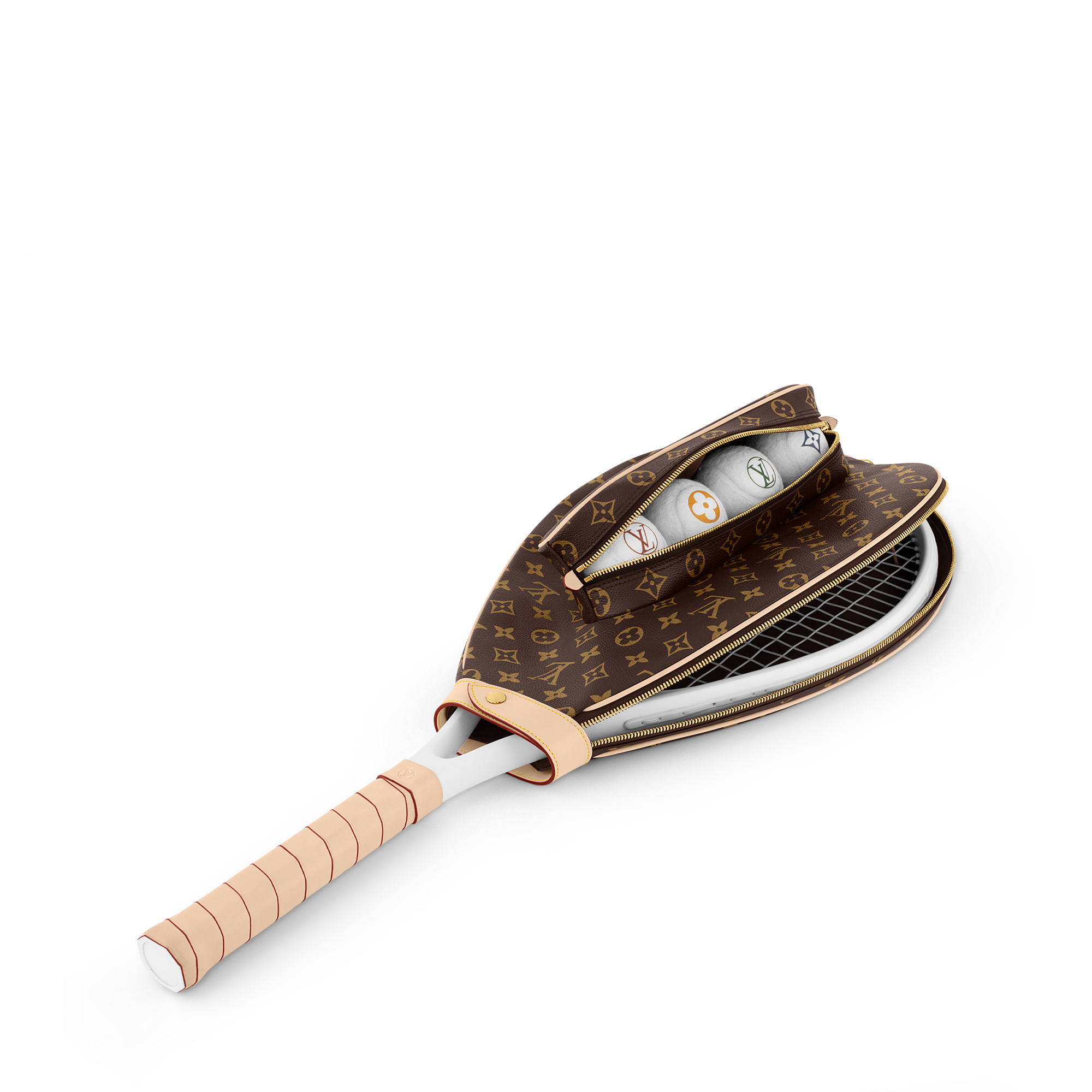 エテュイ･ラケット テニス モノグラム トランク、トラベル & ホーム スポーツ&ゲーム (製品ズーム)