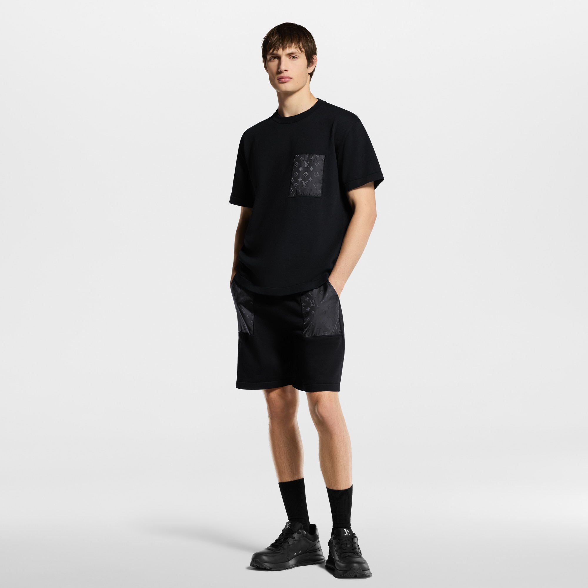 Tシャツウィズモノグラムナイロンディテール ｜ルイ・ヴィトン 公式 