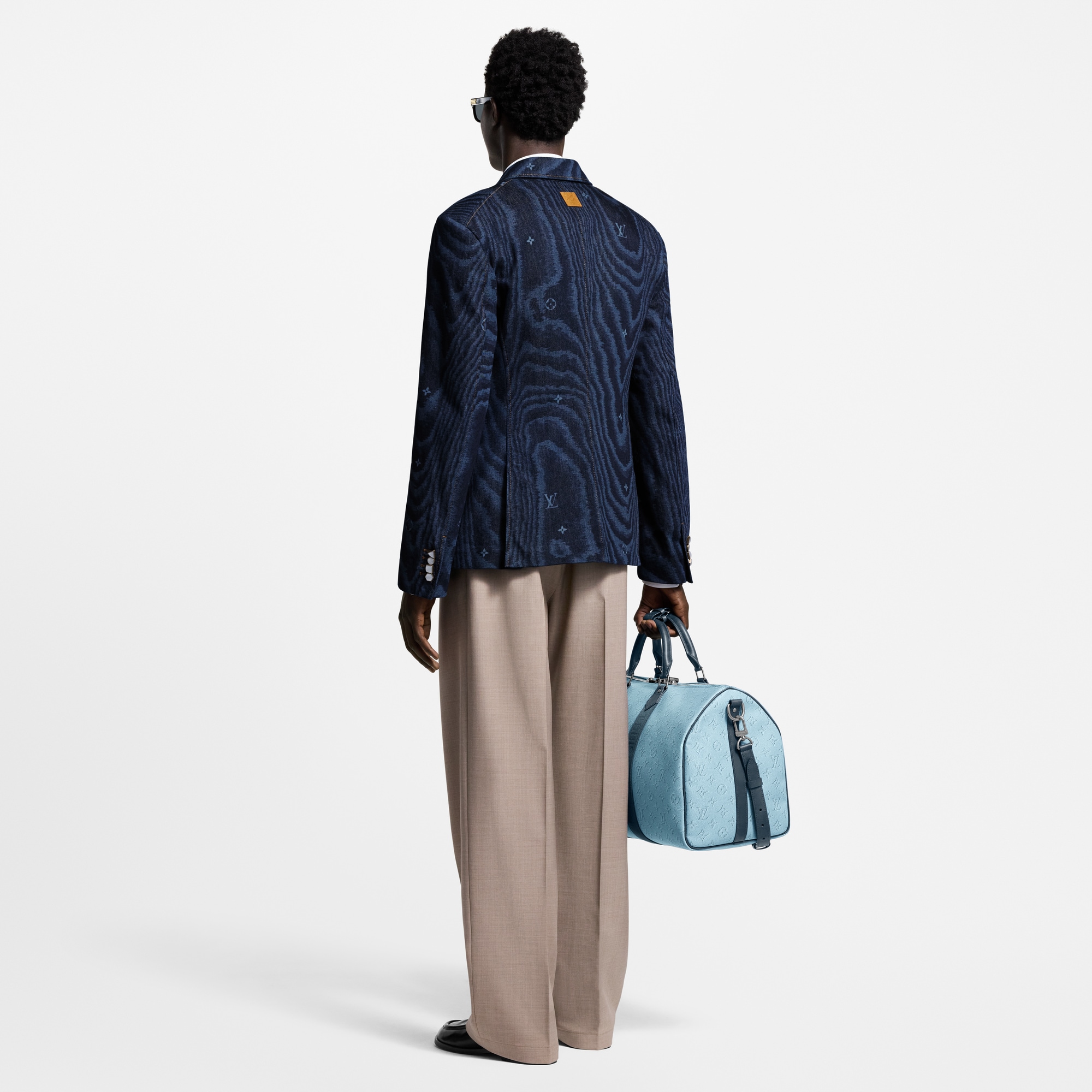 テーラードダブルブレスト デニムジャケット  メンズ ウェア(洋服) (製品ズーム)