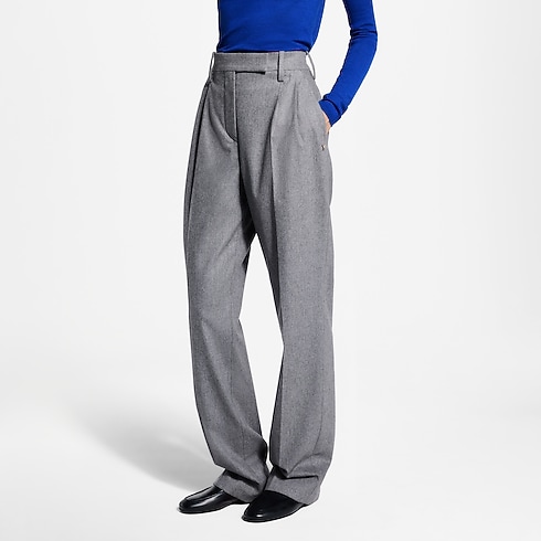 テーラードフランネルパンツ ウィメンズ ウェア(洋服) (製品ズーム)