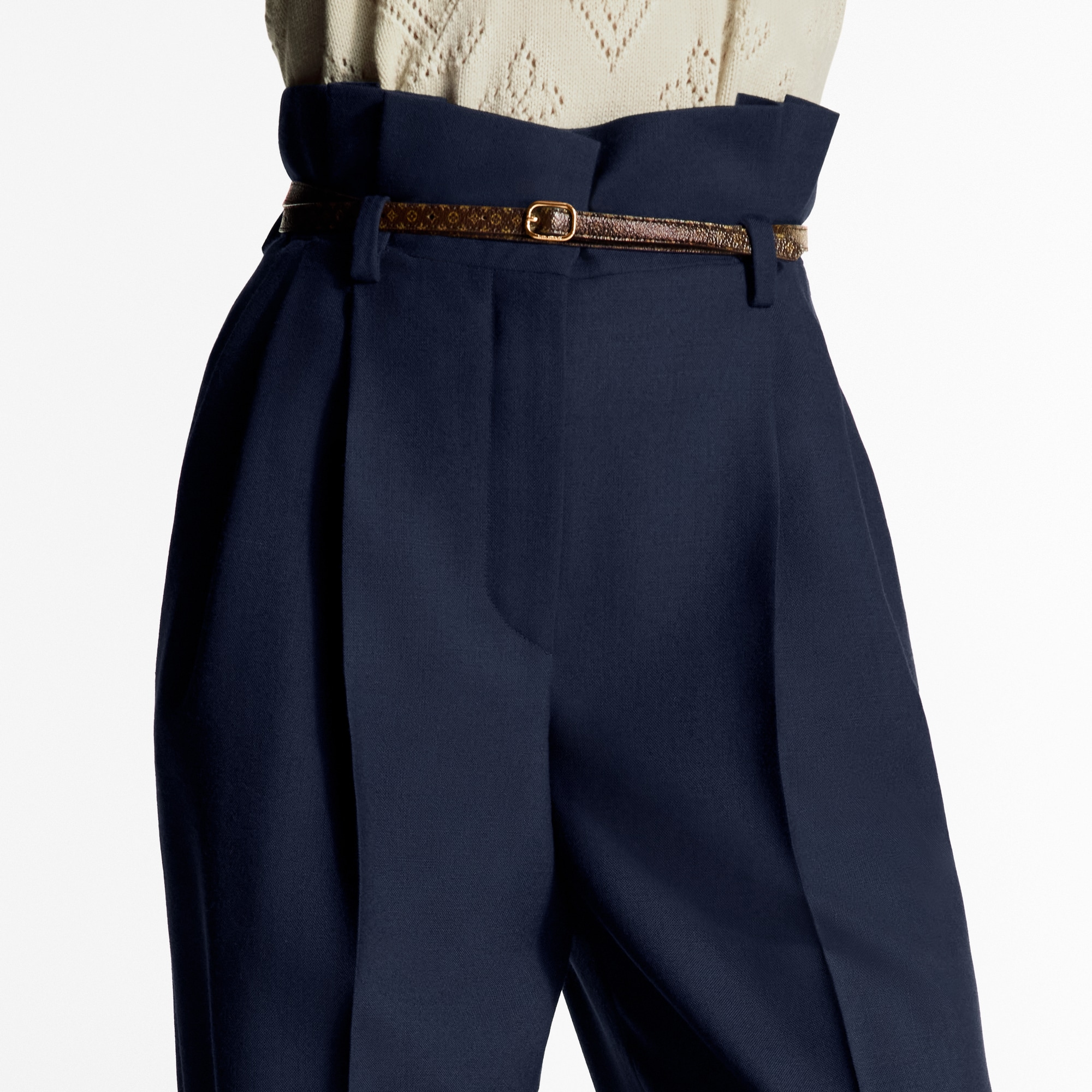 テーラード ペーパーバッグパンツ  ウィメンズ ウェア(洋服) (製品ズーム)