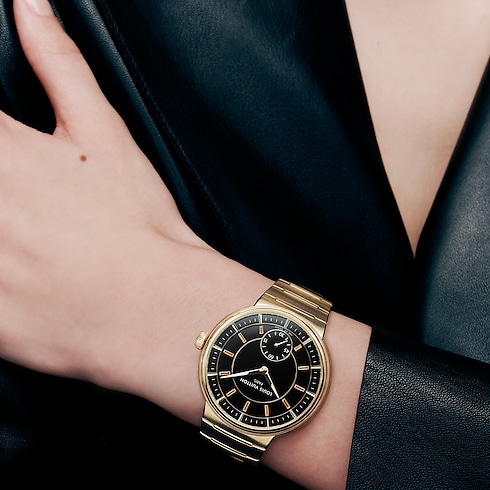 タンブール オトマティック イエローゴールド オニキス ウォッチ すべてのウォッチ(時計) (製品ズーム)