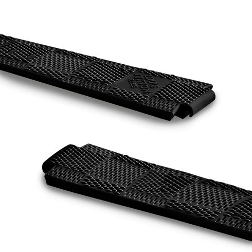 タンブール用ダミエ ラバーストラップ Les Extraordinaires(レ・ゼクストラオーディネル) ウォッチメイキング (製品ズーム)