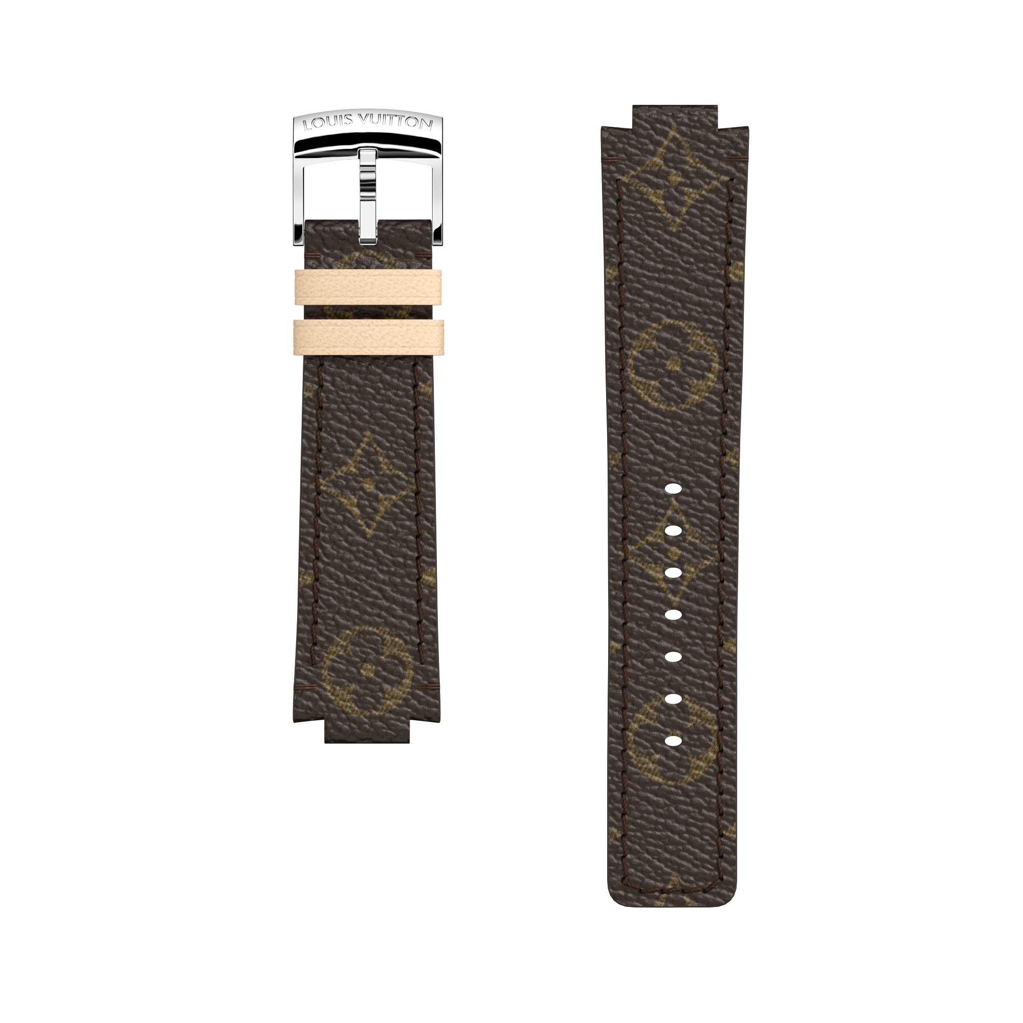 Tambour Monogram Canvas Strap  ウォッチ コネクテッド ウォッチ (製品ズーム)