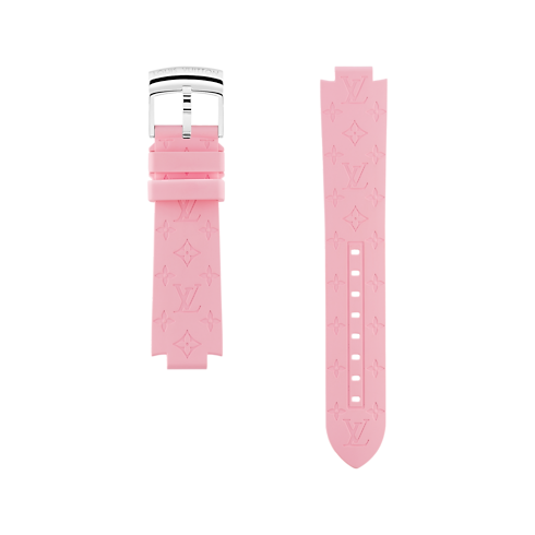 タンブール モノグラム ラバー ストラップ M ウォッチ コネクテッド ウォッチ (製品ズーム)