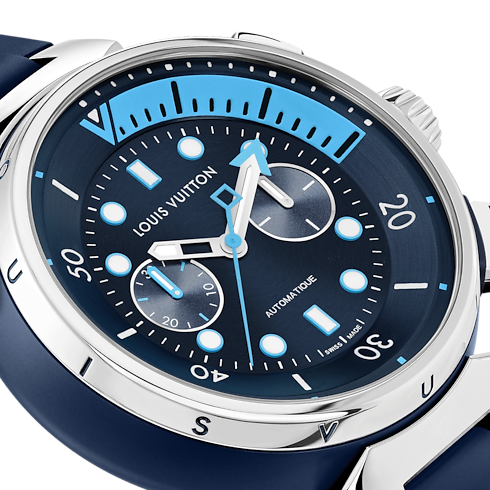 タンブール オトマティック ストリート ダイバー クロノグラフ スカイラインブルー ウォッチ すべてのウォッチ(時計) (製品ズーム)