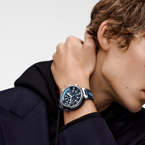 タンブール オトマティック ストリート ダイバー クロノグラフ スカイラインブルー ウォッチ すべてのウォッチ(時計) (製品ズーム)