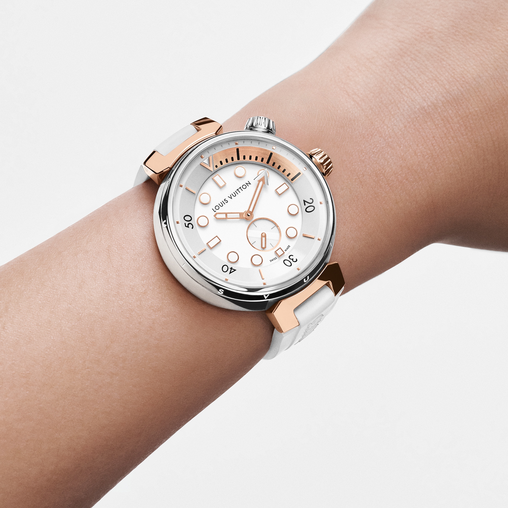 タンブール ストリートダイバー ゴールド ラグーン スティール＆ゴールド  ウォッチ すべてのウォッチ(時計) (製品ズーム)