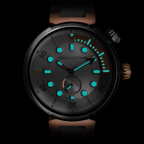 タンブール ストリートダイバー ゴールド ラグーン スティール&ゴールド ウォッチ すべてのウォッチ(時計) (製品ズーム)