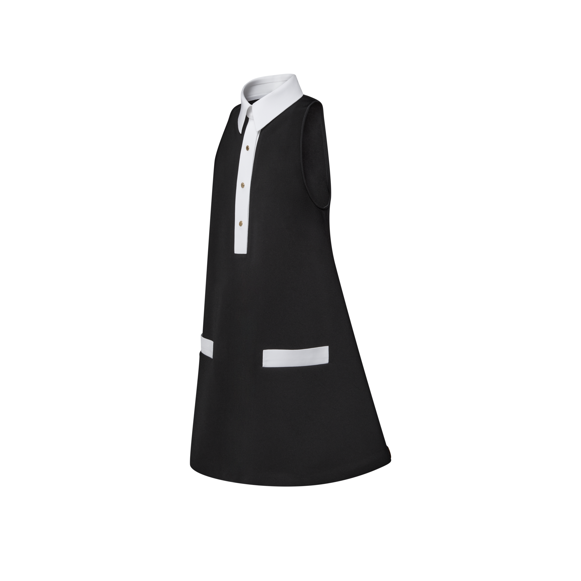 テクニカルギャバジン ポロドレス  ウィメンズ プレタポルテ(洋服) (製品ズーム)