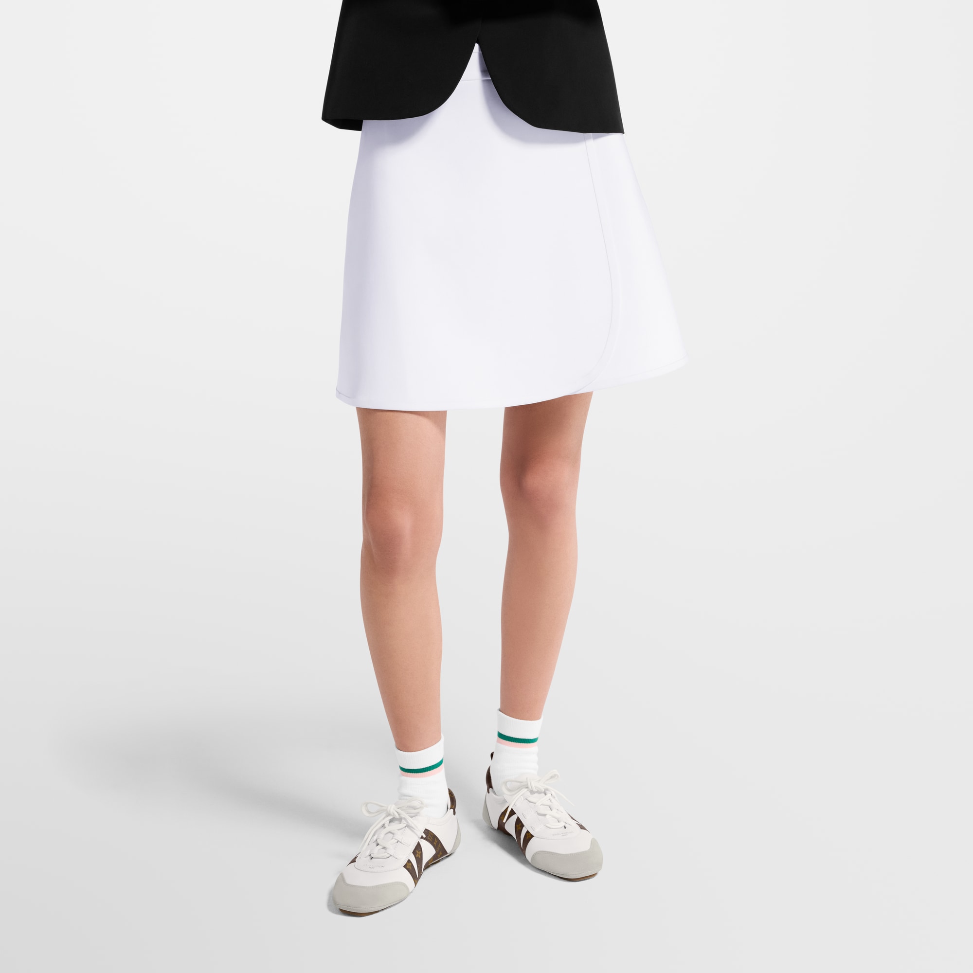テクニカルジャージー ミニラップスカート  ウィメンズ ウェア(洋服) (製品ズーム)
