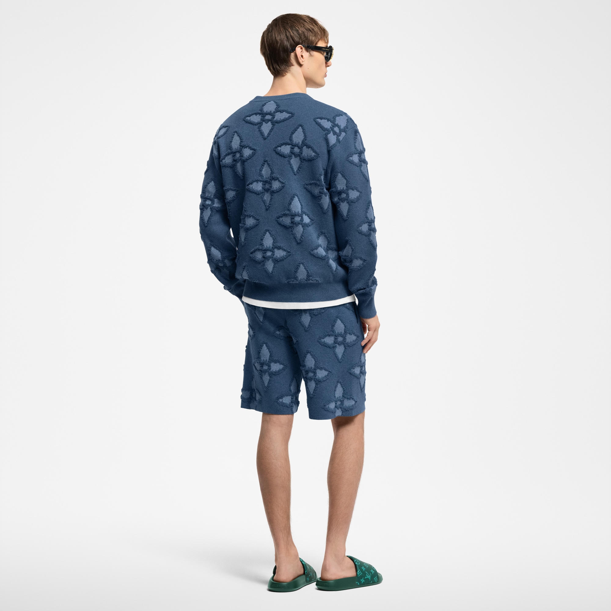 テクスチャーコットンニットショーツ  メンズ ウェア(洋服) (製品ズーム)