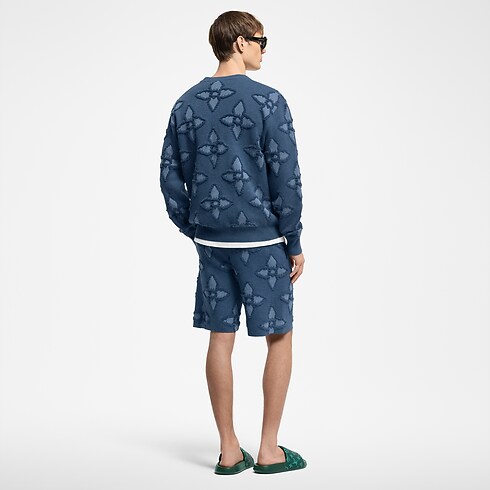 テクスチャーコットンニットショーツ メンズ ウェア(洋服) (製品ズーム)