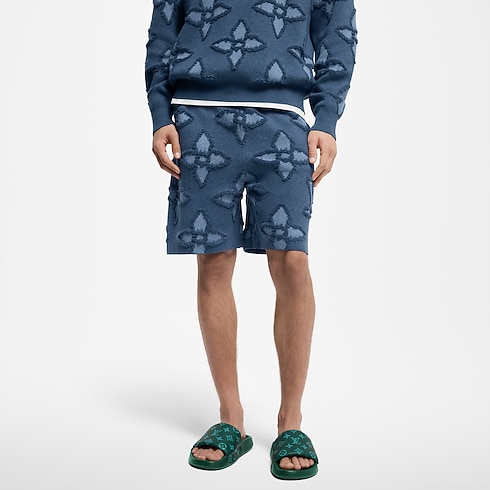 テクスチャーコットンニットショーツ メンズ ウェア(洋服) (製品ズーム)