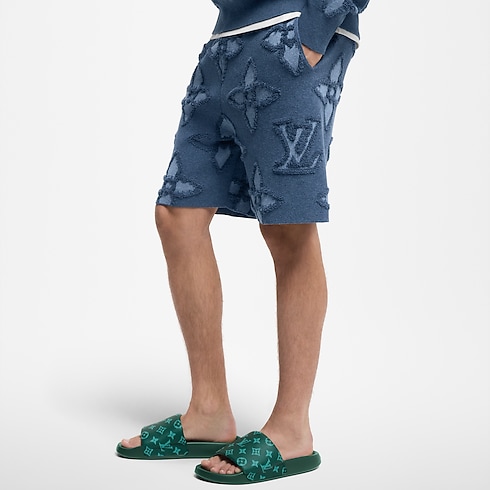 テクスチャーコットンニットショーツ メンズ ウェア(洋服) (製品ズーム)