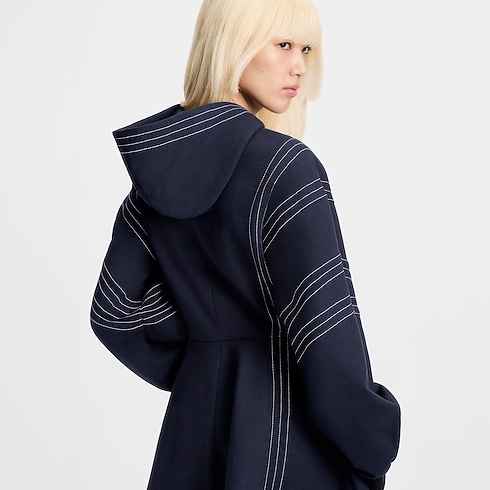 トップステッチ フーディ ドレス ウィメンズ ウェア(洋服) (製品ズーム)