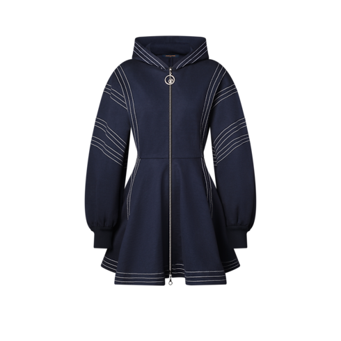 トップステッチ フーディ ドレス ウィメンズ ウェア(洋服) (製品ズーム)