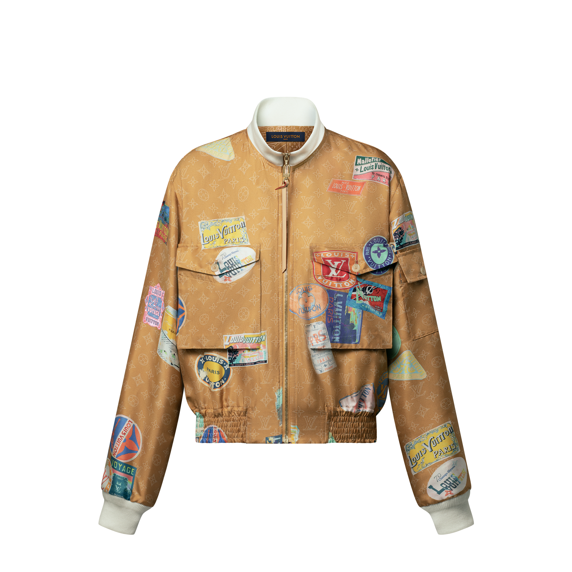 トラベルパッチ ボンバージャケット  ウィメンズ プレタポルテ(洋服) (製品ズーム)