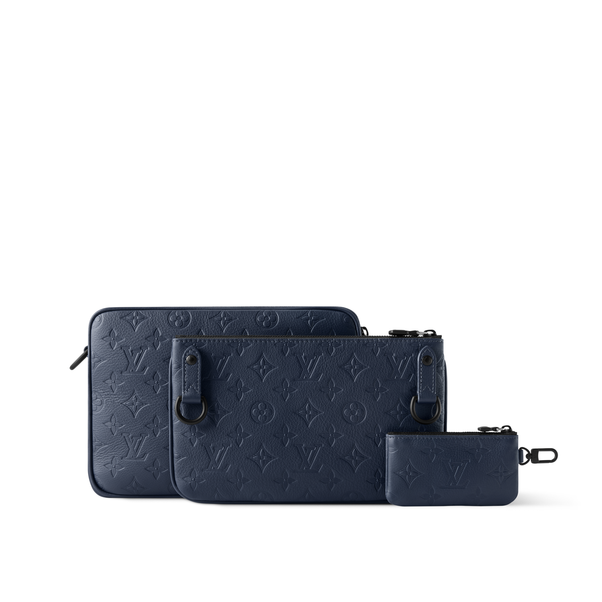 トリオ･メッセンジャー モノグラム･シャドウ バッグ･財布･小物 メンズ･バッグ (製品ズーム)