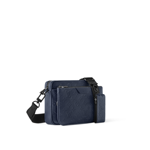 トリオ・メッセンジャー モノグラム・シャドウ バッグ・財布・小物 メンズ・バッグ (製品ズーム)