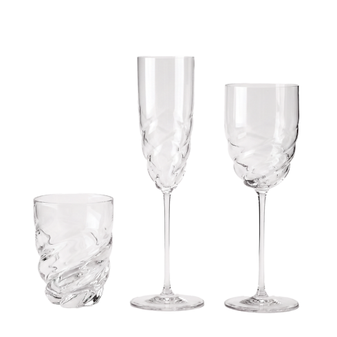 Twist Set of 2 Wine Glass H24cm トランク、トラベル&ホーム ホーム&テーブルウェア (製品ズーム)