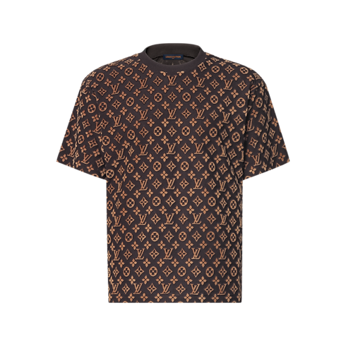 「ベルベット モノグラム Tシャツ」正面