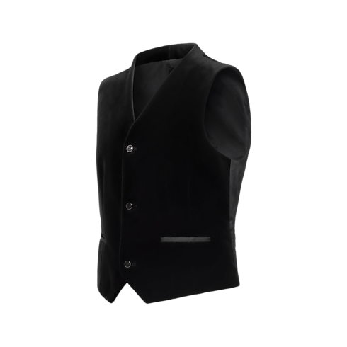 ベルベット タキシードベスト メンズ ウェア(洋服) (製品ズーム)