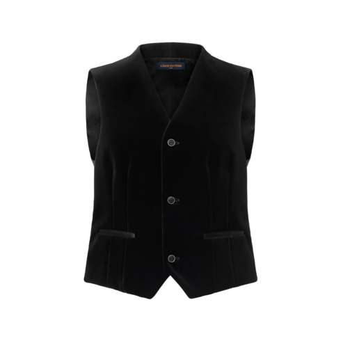 ベルベット タキシードベスト メンズ ウェア(洋服) (製品ズーム)