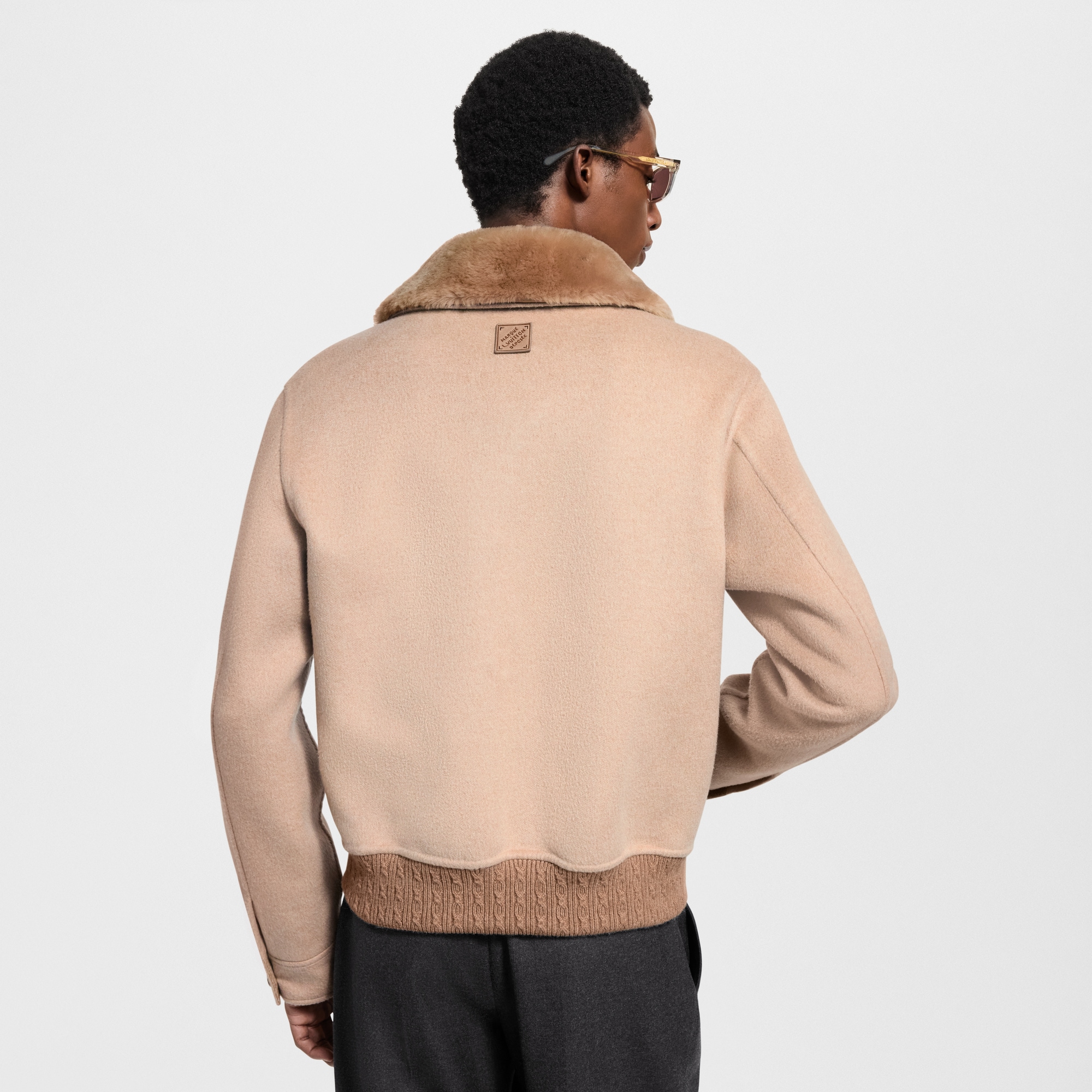ビキューナカシミヤブレンド ダブルフェイスブルゾン  メンズ プレタポルテ(洋服) (製品ズーム)