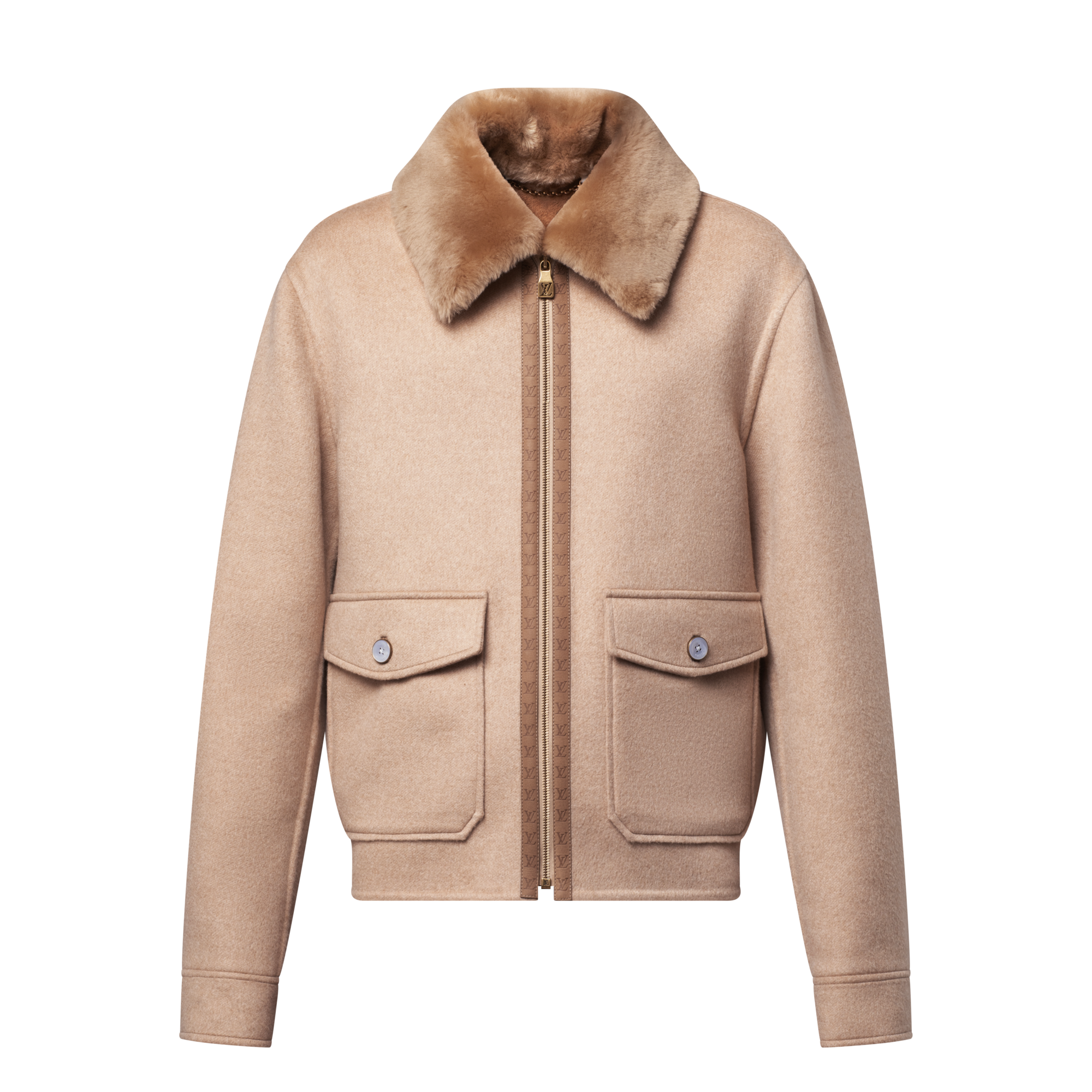 ビキューナカシミヤブレンド ダブルフェイスブルゾン  メンズ プレタポルテ(洋服) (製品ズーム)