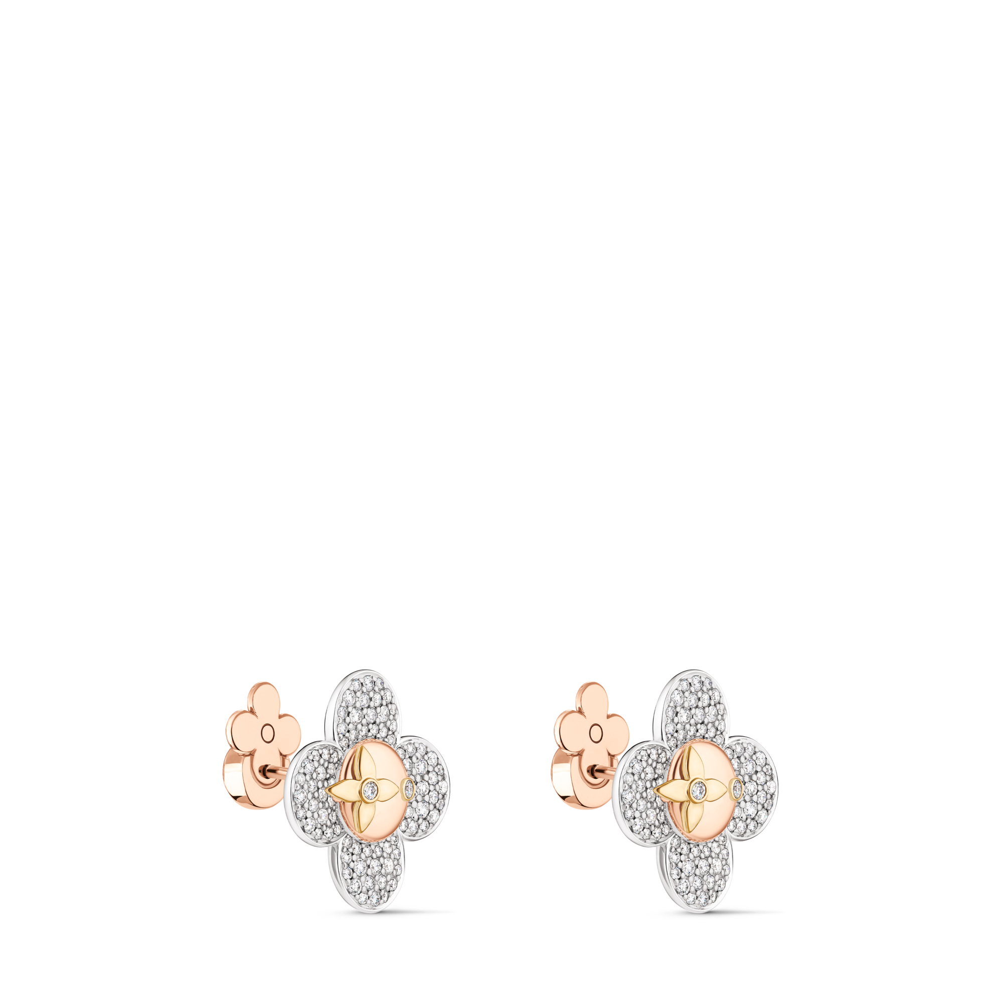 ピアス ヴィヴィエンヌ (18Kスリーゴールド×ダイヤモンド)  ジュエリー ジュエリー カテゴリー (製品ズーム)