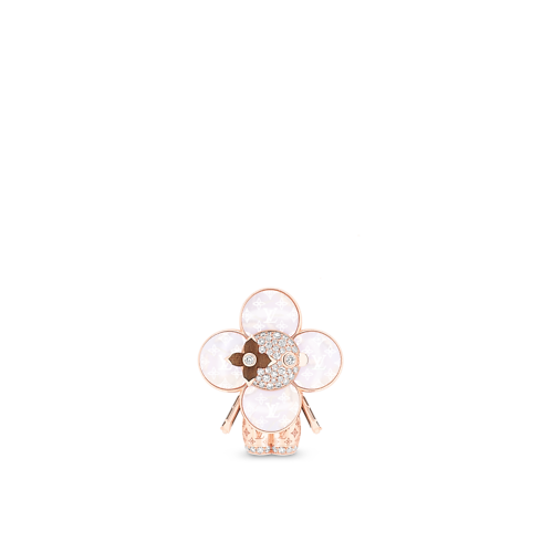 ペンダント ヴィヴィエンヌ モノグラム(ピンクゴールド×マザーオブパール×ウッド×ダイヤモンド) ジュエリー ジュエリー カテゴリー (製品ズーム)