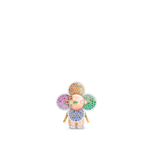 ペンダント ヴィヴィエンヌ レインボー(18Kスリーゴールド×ダイヤモンド×カラーストーン) ジュエリー ジュエリー カテゴリー (製品ズーム)