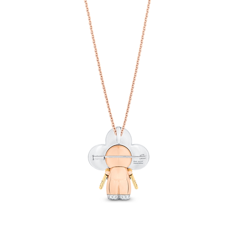 ペンダント ヴィヴィエンヌ レインボー(18Kスリーゴールド×ダイヤモンド×カラーストーン) ジュエリー ジュエリー カテゴリー (製品ズーム)