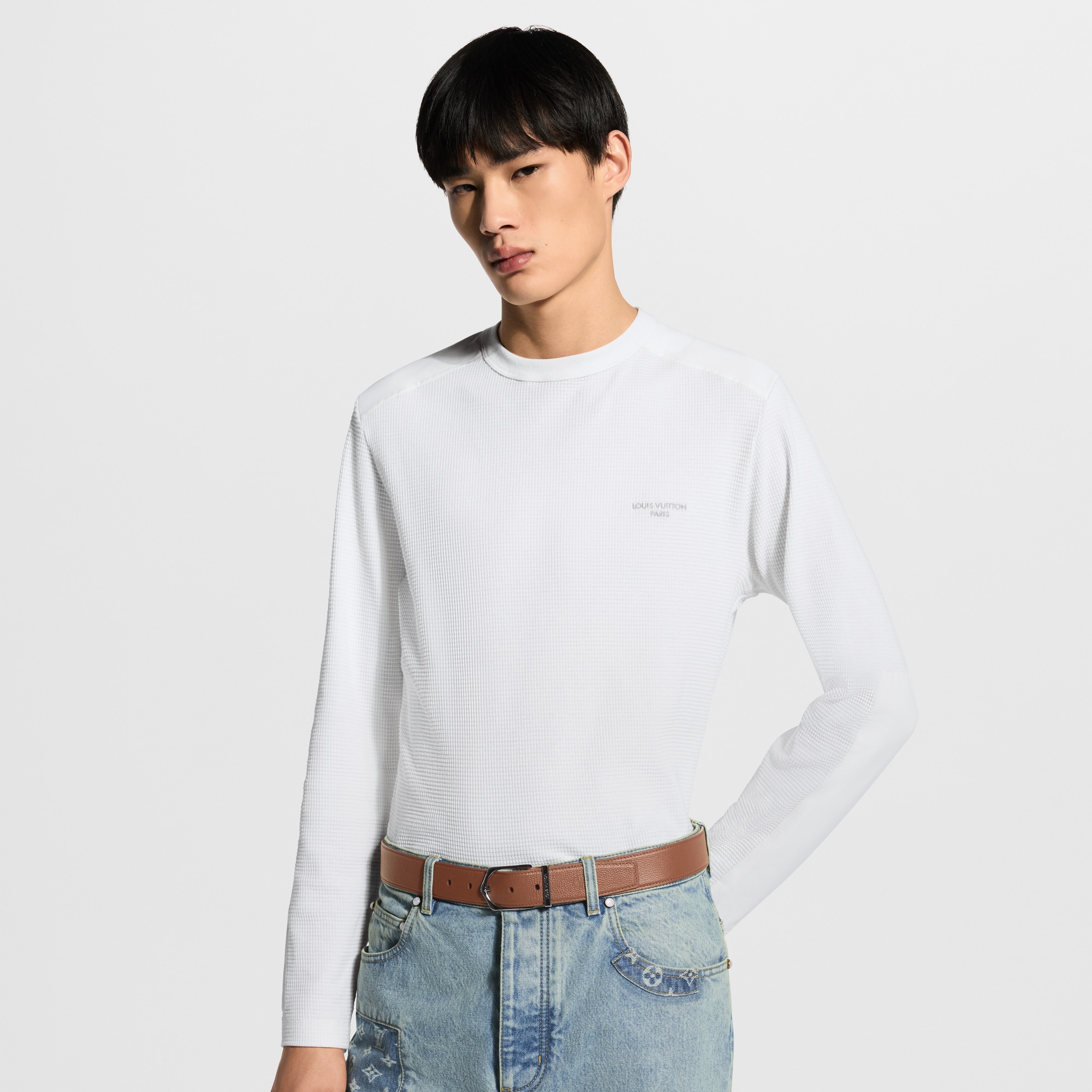 ワッフルロングスリーブ アウトドアTシャツ ｜ルイ・ヴィトン 公式 
