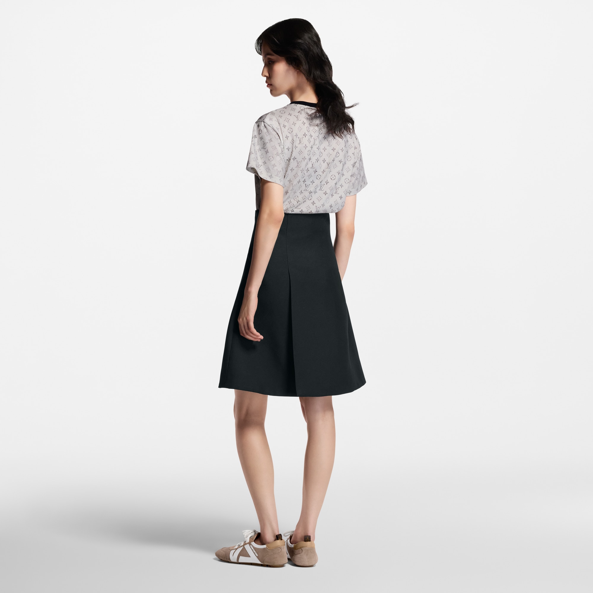 ウォッシュド モノグラム Tシャツ  ウィメンズ ウェア(洋服) (製品ズーム)