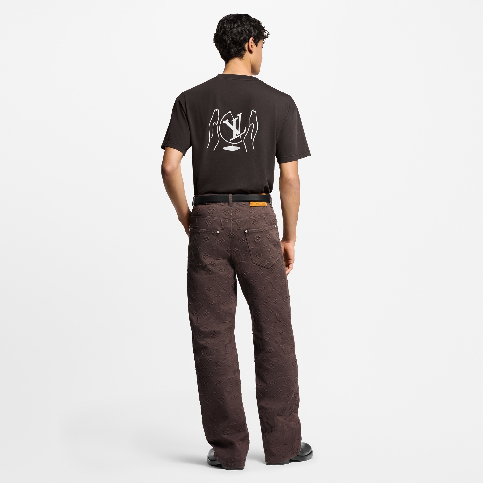 ウォッシュドプリンテッド コットンTシャツ  メンズ プレタポルテ(洋服) (製品ズーム)