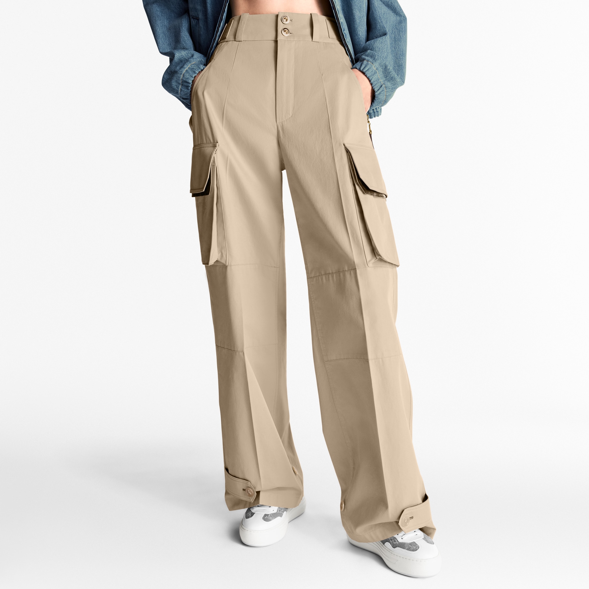 ワイドレッグカーゴパンツ  ウィメンズ ウェア(洋服) (製品ズーム)