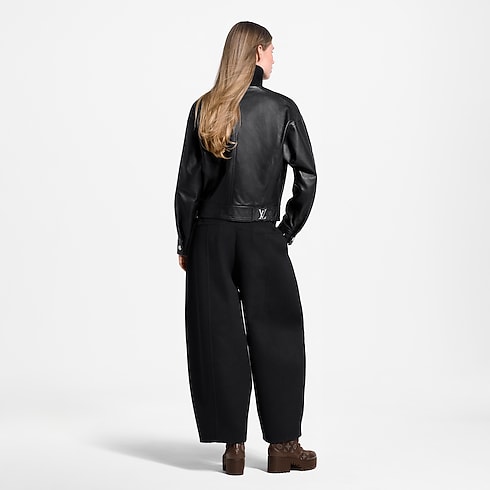ウールインサート バイカージャケット ウィメンズ ウェア(洋服) (製品ズーム)