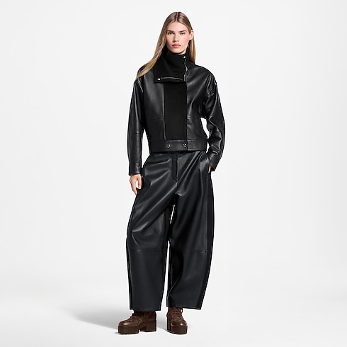 ウールインサート バイカージャケット ウィメンズ ウェア(洋服) (製品ズーム)