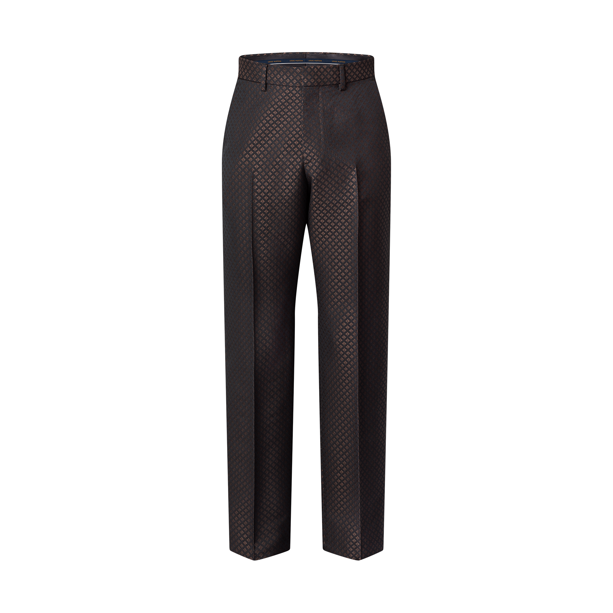 ウールアンドシルクブレンド モノグラム イブニングシガレットパンツ  メンズ プレタポルテ(洋服) (製品ズーム)