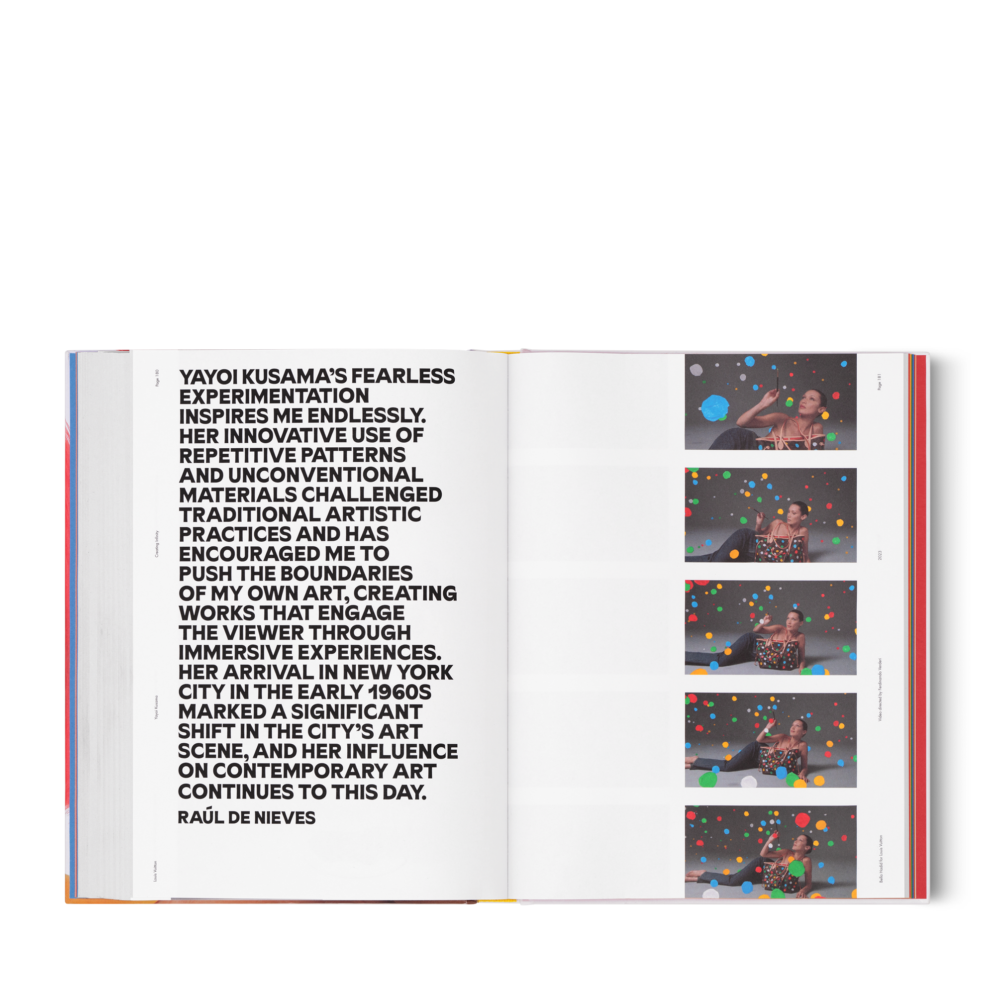 草間彌生 × ルイ·ヴィトン: クリエイティング インフィニティ 英語版  トランク、トラベル & ホーム 書籍 & ステーショナリー (製品ズーム)