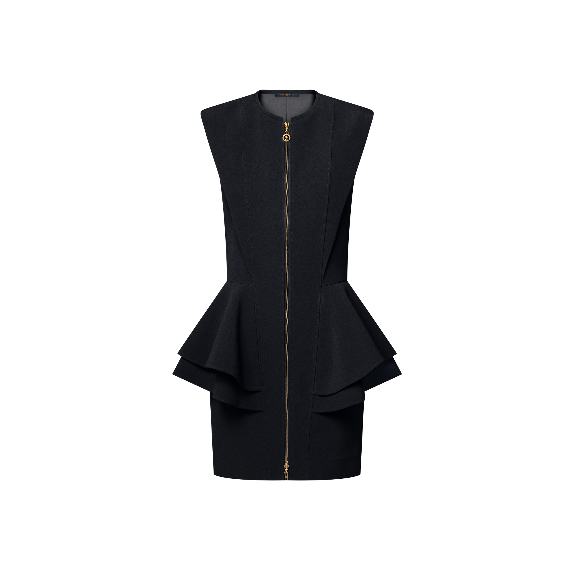 ジップアップ ぺプラムドレス  ウィメンズ ウェア(洋服) (製品ズーム)