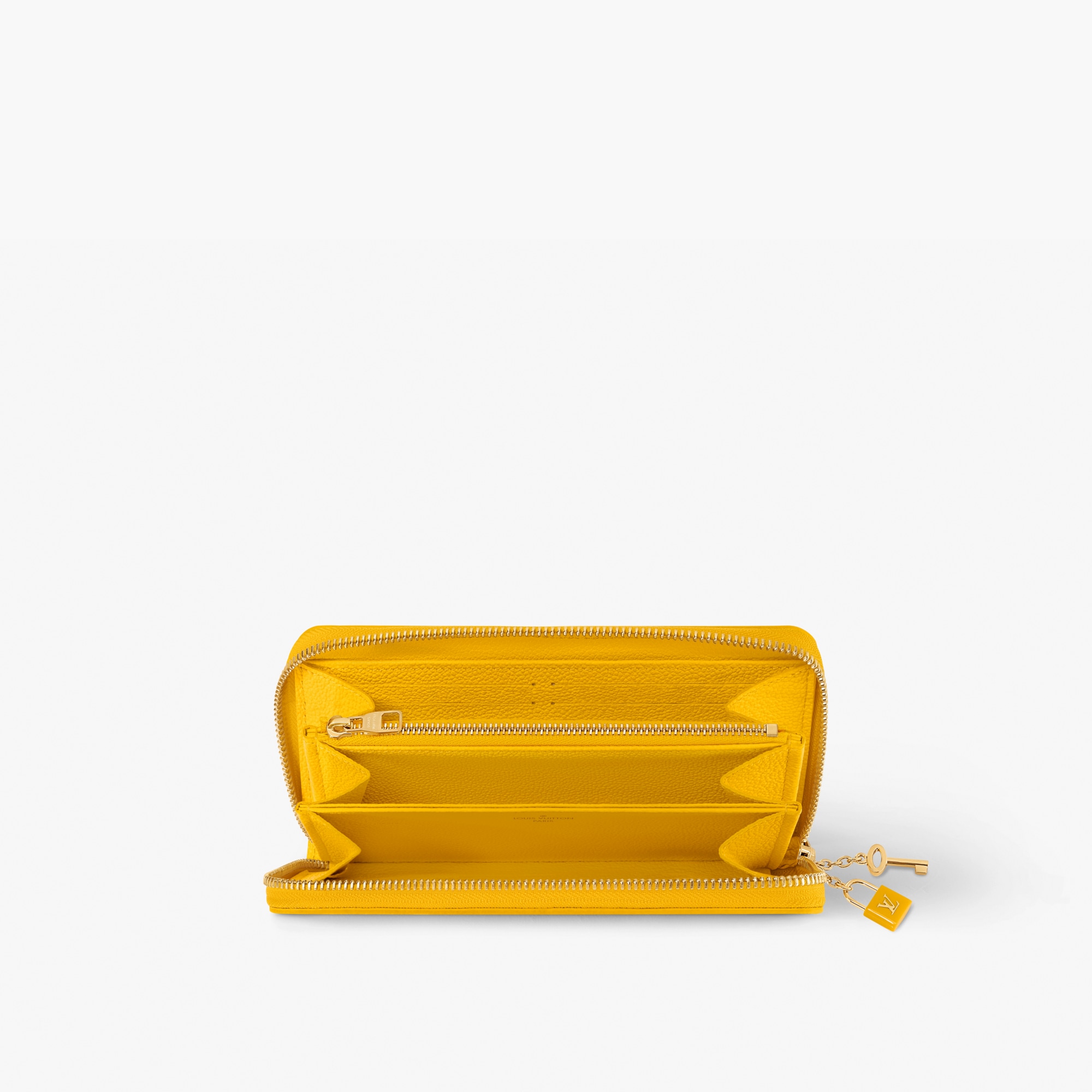 LOUIS VUITTON 春限定 蛍光イエロー ジョーヌセドラエピ ジッピー 