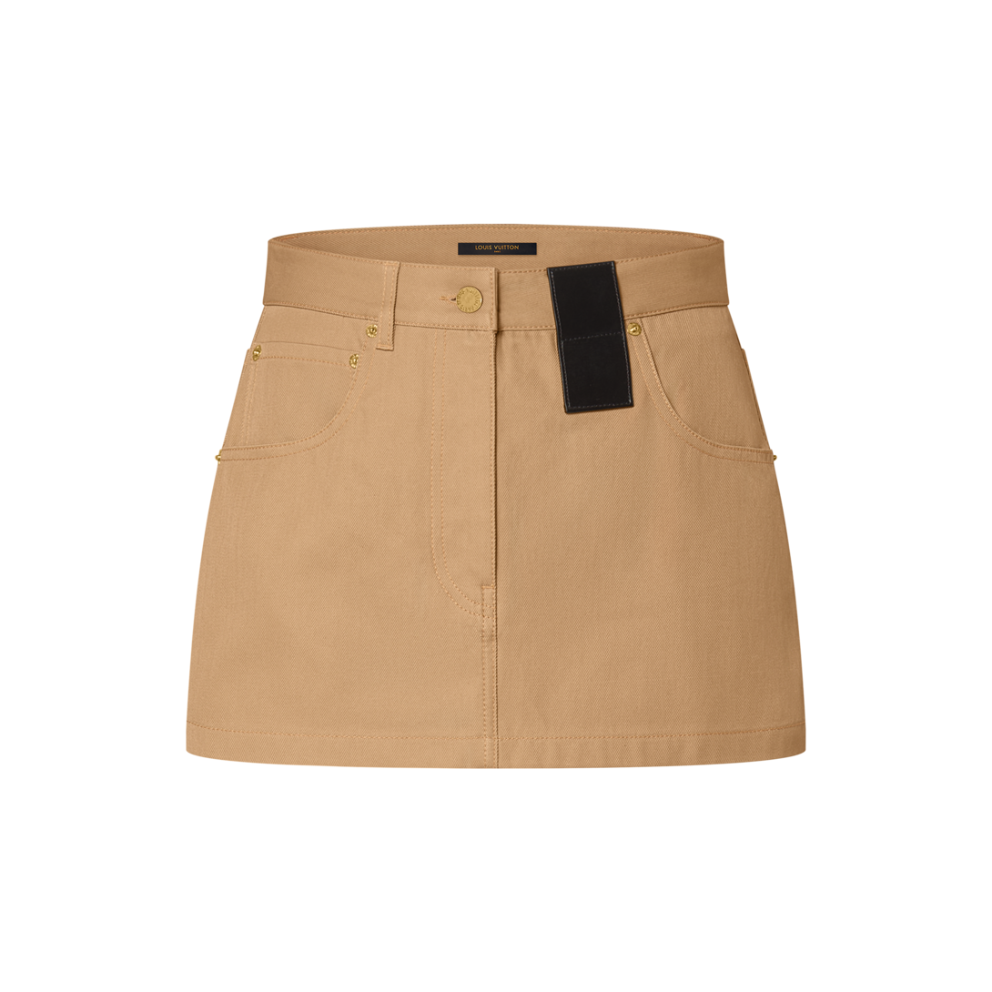 ルイヴィトン スカート 34 ミニスカート ロゴ ブランド服 - スカート