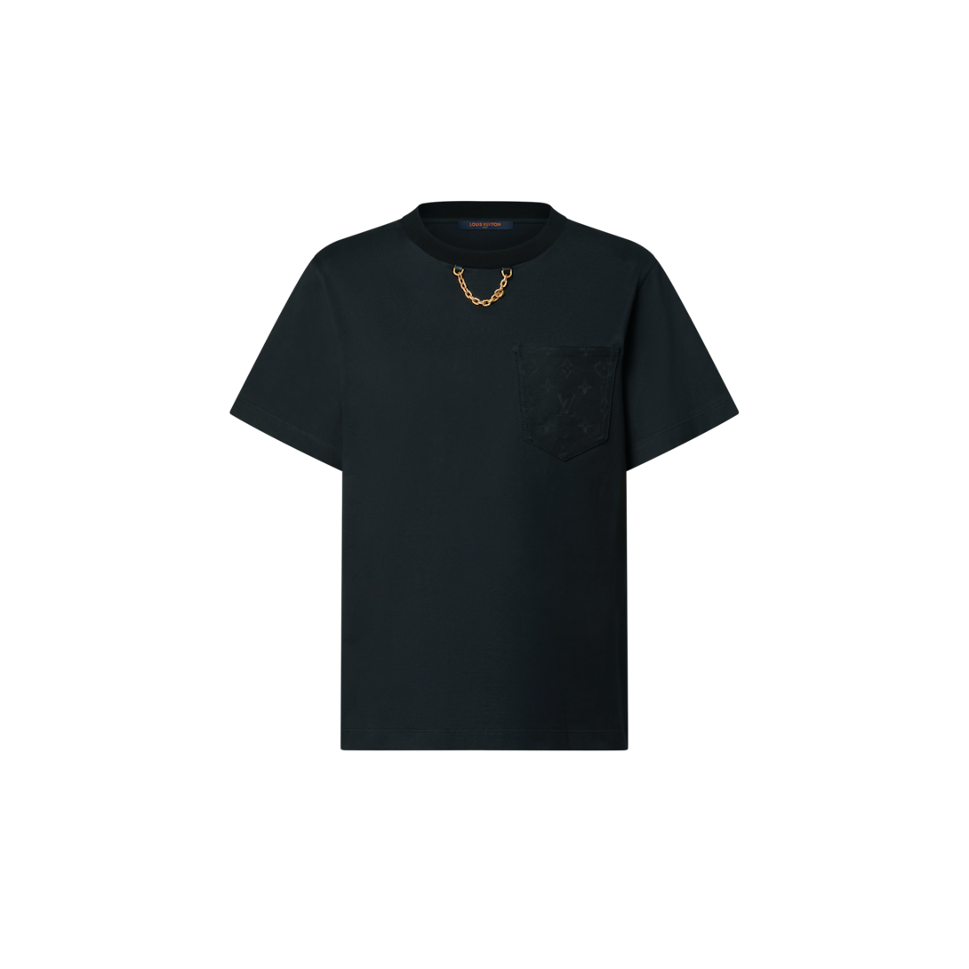 LOUIS VUITTON ルイヴィトン Tシャツ レディース S ブラック ブラウン  